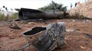 الشرطة الفلسطينية تتعامل مع شظية صاروخية سامة في محافظة سلفيت
