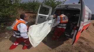 استشهاد مواطنة برصاص الاحتلال في مخيم المغازي وسط قطاع غزة