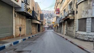 الإضراب يعم محافظات الضفة رفضا لإقرار كنيست الاحتلال الإسرائيلي “قانون إعدام الأسرى”