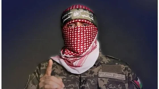 “حرب نجوم”.. القسام تبث تسجيلاً نادراً لـ “أبو عبيدة” مع صواريخ إيران