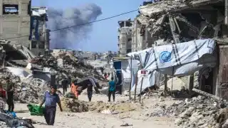 الاحتلال يزعم اغتيال مقاتلين من حماس في وسط وشمال قطاع غزة