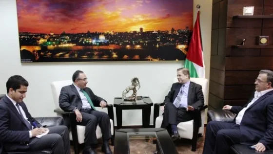 وزير الصحة يبحث مع السفير المصري الأوضاع الصحية وسبل تعزيز التعاون