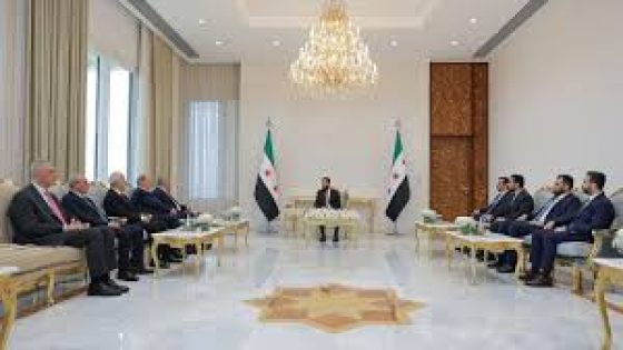 الشيخ يبحث مع الرئيس السوري آخر التطورات بالمنطقة