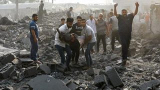 مصابون و5شهداء في قصف إسرائيلي لاستهداف مجموعة من المواطنين بمخيم المغازي