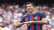 برشلونة يعلن رحيل مهاجمه ليفاندوفسكي