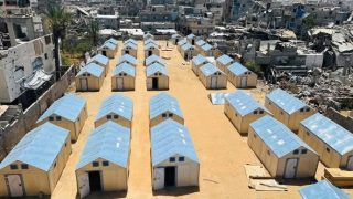 الأشغال العامة الفلسطينية تشرع بإنشاء مركز إيواء في محافظة غزة