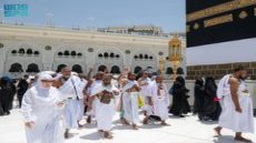 لتسهيل تحديد مواقع الحجاج والمعتمرين داخل المسجد الحرام هيئة العناية بالحرمين تطور لوحات “انت هنا”