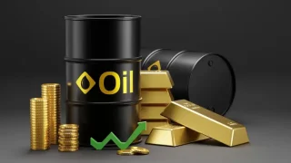 أسعار الذهب ترتفع والنفط يتراجع عالميا
