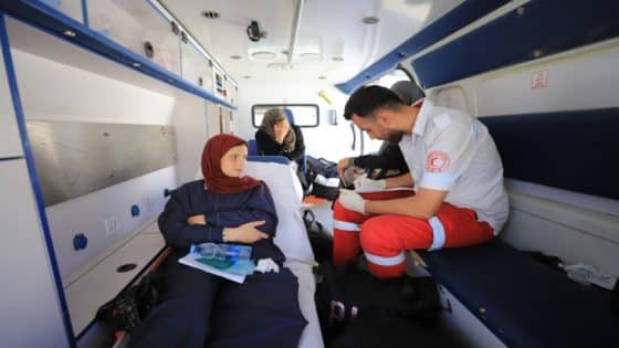 عبر معبر رفح شمل 97 شخصا إجلاء طبي جديد