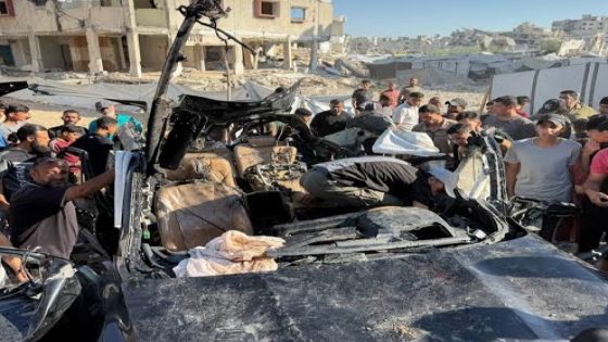 4 شهداء بينهم سيدة في قصف استهدف مركبة ومواطنين شمال غرب مدينة غزة