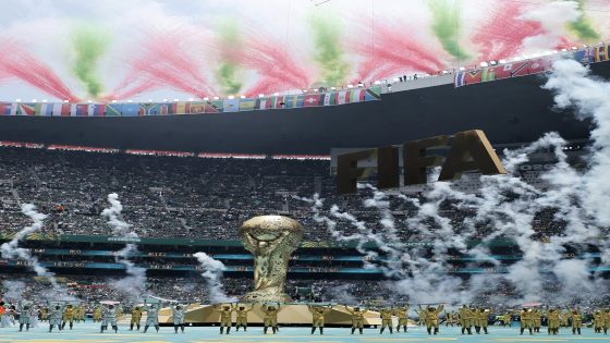 MEXICO CITY, MEXICO - JUNE 11: Performers dance during the Opening Ceremony ahead of the FIFA World Cup 2026 Group A match between Mexico and South Africa at Mexico City Stadium on June 11, 2026 in Mexico City, Mexico. (Photo by Hector Vivas - FIFA/FIFA via Getty Images)