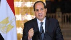 السيسي: يجب التوقف الفوري عن توسيع إسرائيل للخط الأصفر في غزة