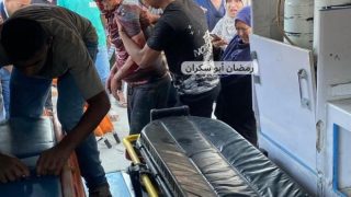 شهيدان إثر قصف إسرائيلي استهدف محيط مفترق السامر وسط مدينة غزة