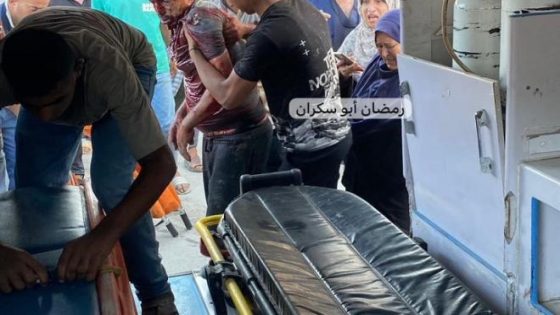 شهيدان إثر قصف إسرائيلي استهدف محيط مفترق السامر وسط مدينة غزة