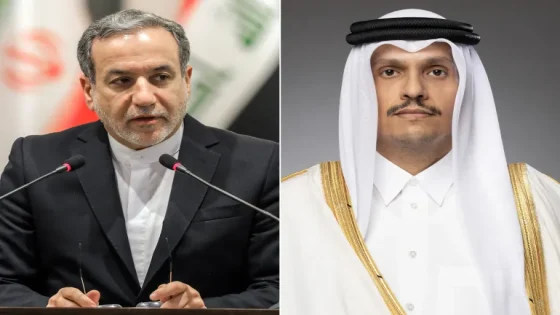 وزير الخارجية القطري يبحث مع عراقجي التصعيد العسكري بين واشنطن وطهران ويؤكد رفض استهداف سفن هرمز